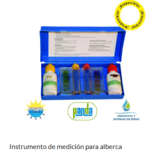 Instrumento de medición para alberca